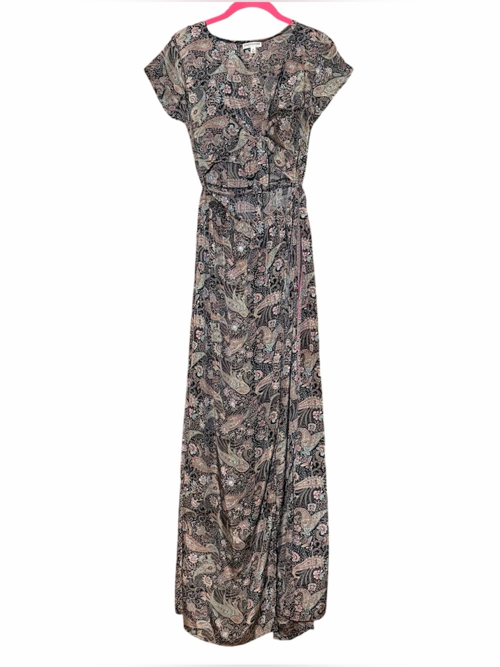 Earthbound Paisley Boho Maxi Dress Small Cottagecore Festival Fairycore